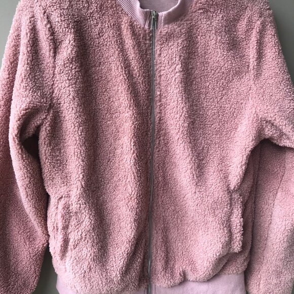 MIROL Rose Fleece Ladies Sherpa Jacket Size Small - Picture 2 of 7